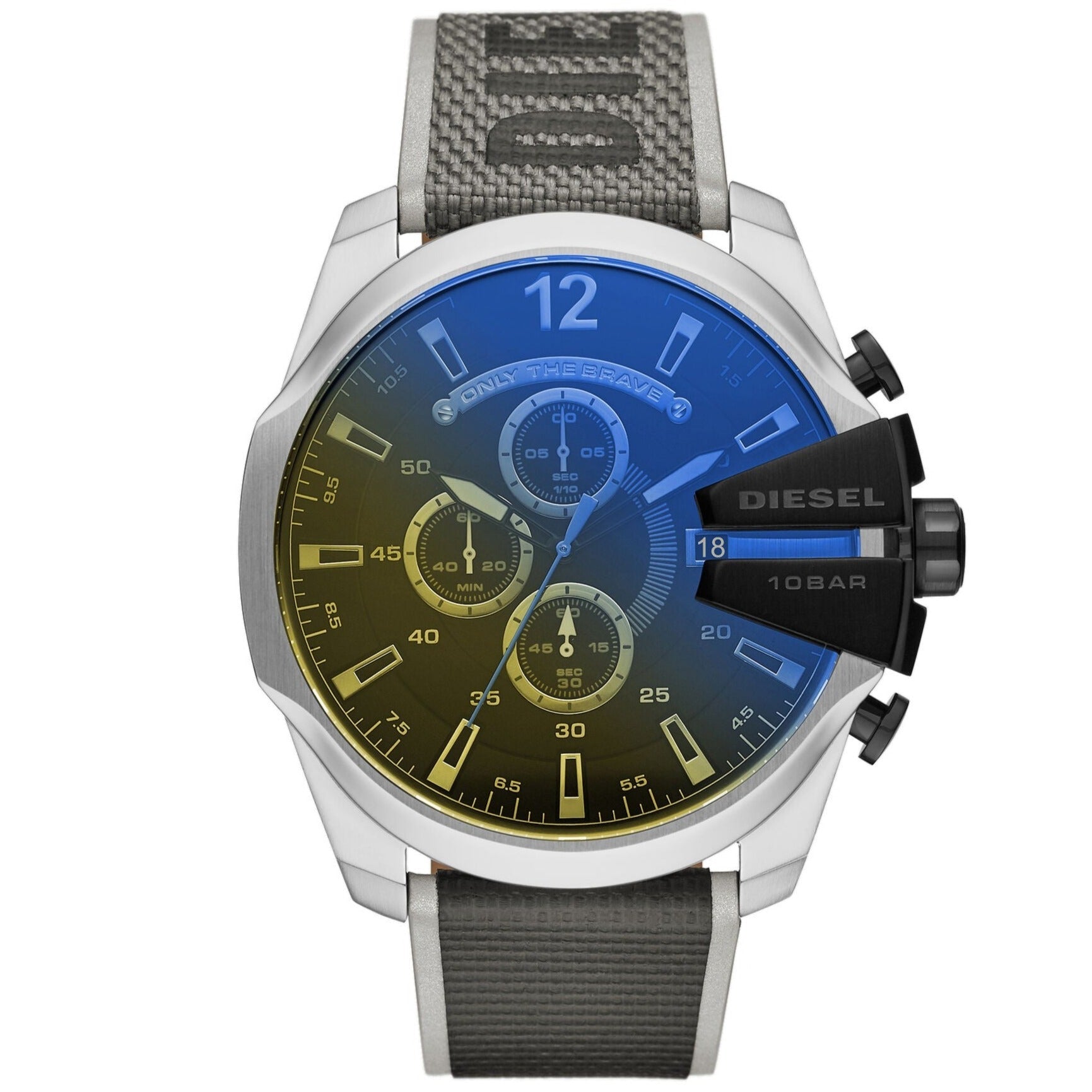 Diesel Men's Chronograph Watch Mega Chief BLACK DZ4523 - Watches & Crystals
