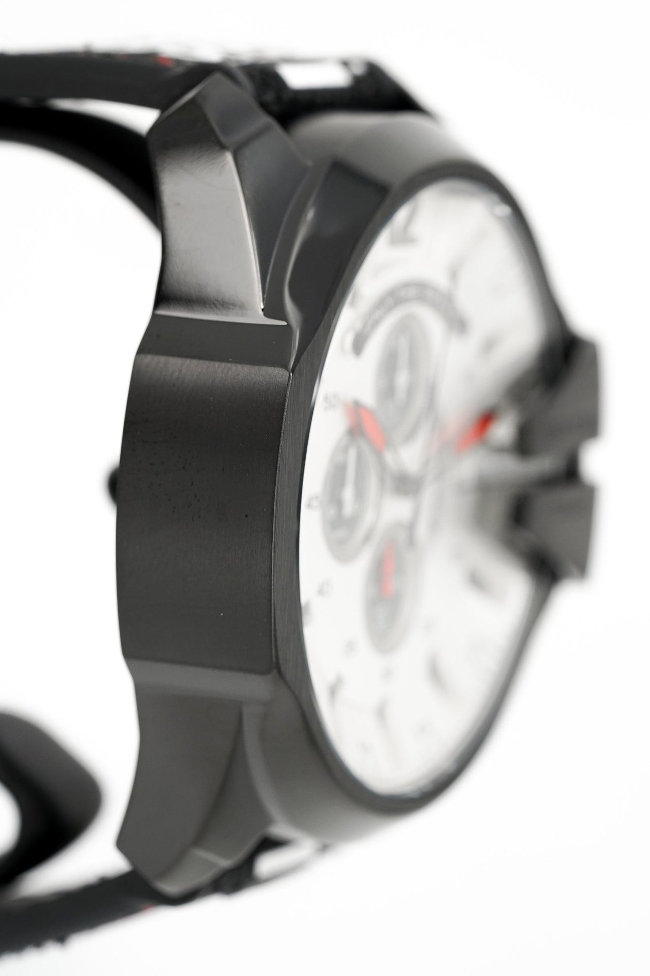 Diesel Men's Chronograph Watch Mega Chief Black Grey DZ4512 – Watches &  Crystals