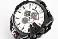 Thumbnail for Diesel Men's Chronograph Watch Mega Chief Black Grey DZ4512 - Watches & Crystals