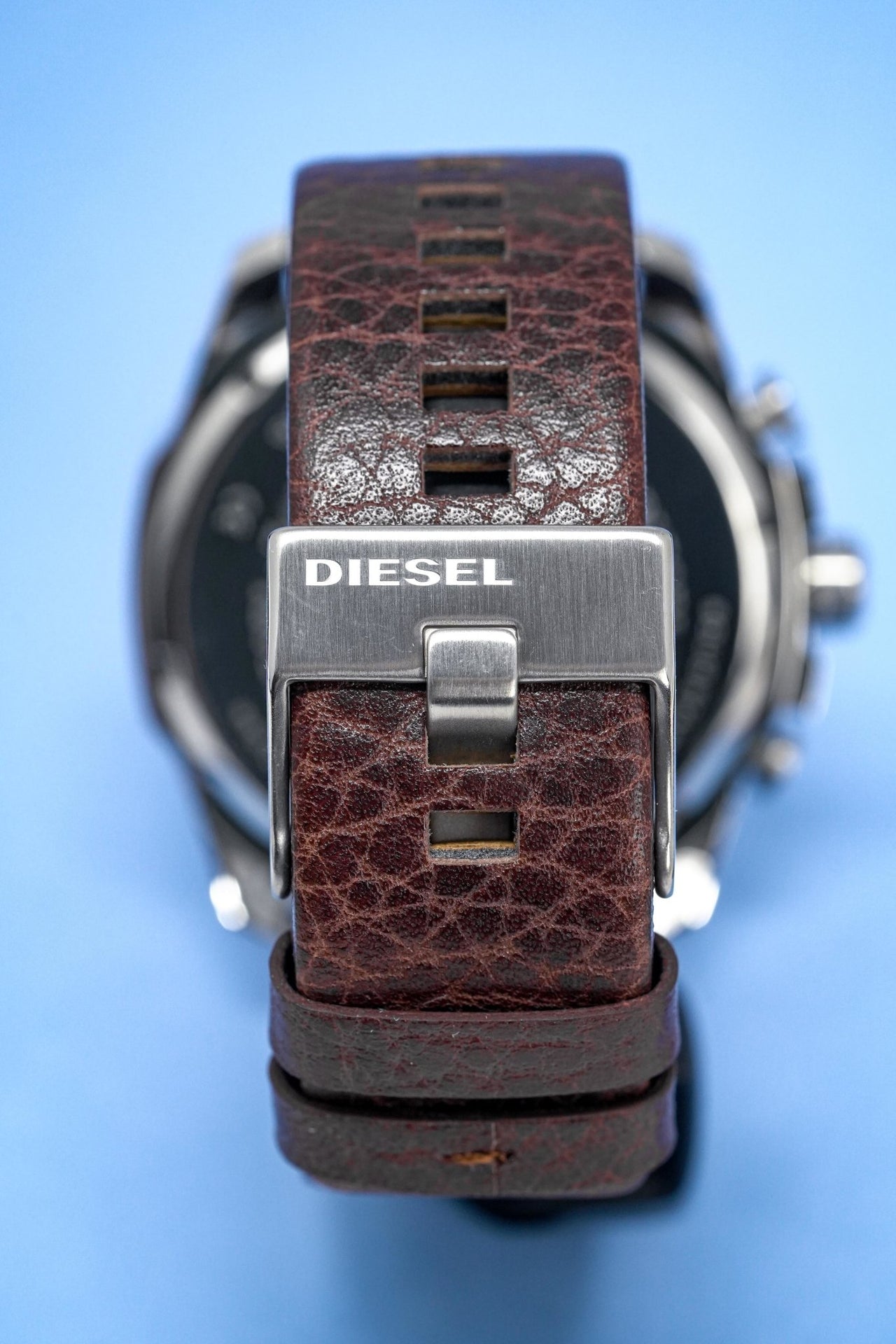 Diesel Men's Chronograph Watch Mega Chief Grey Brown - Watches & Crystals