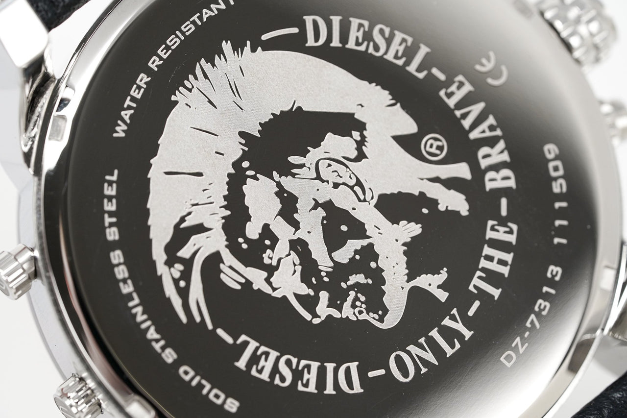 Diesel Men\'s Chronograph Watch Mr Daddy 2.0 Black – Watches & Crystals