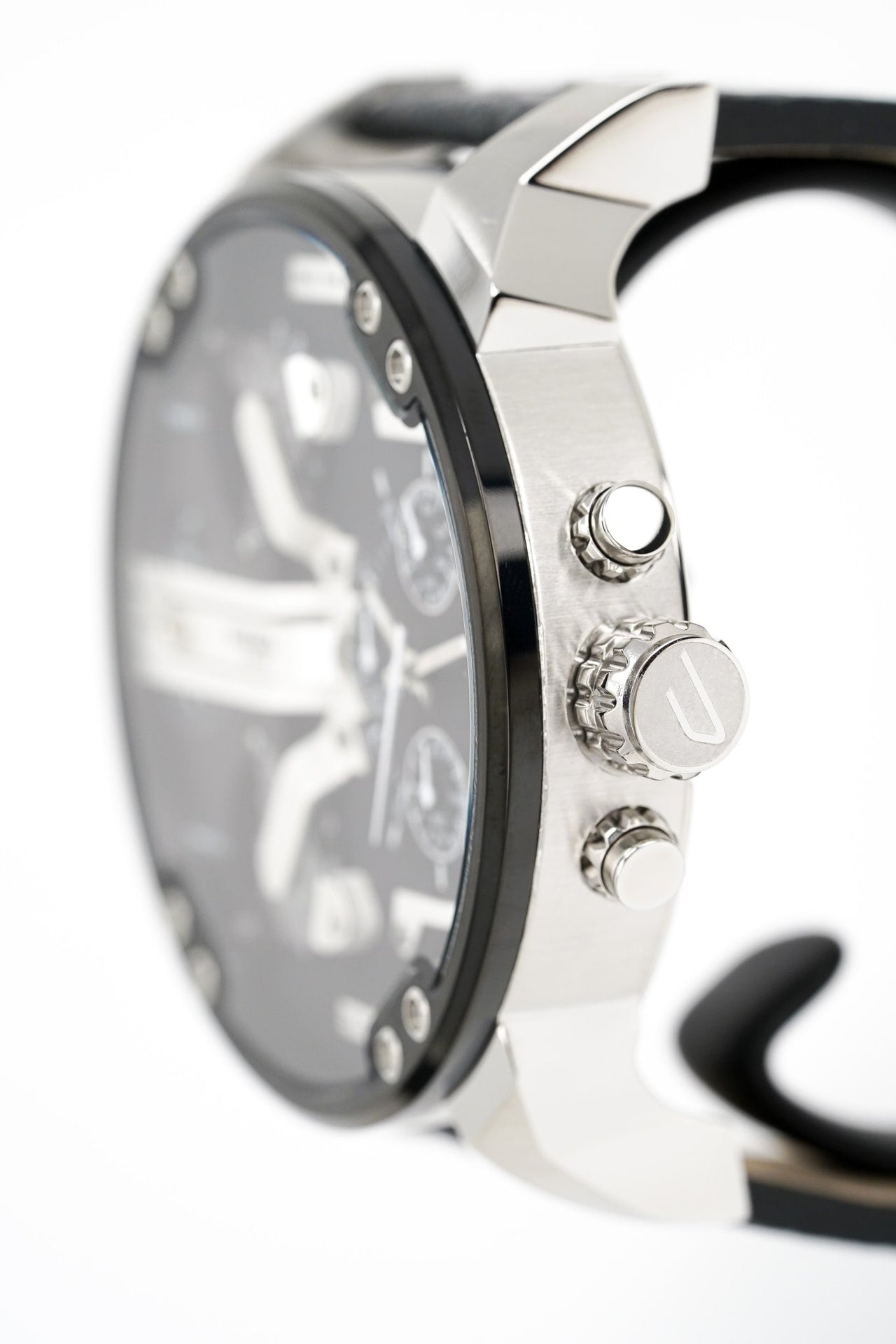 Diesel Men\'s Chronograph Watch Mr Daddy 2.0 Black – Watches & Crystals