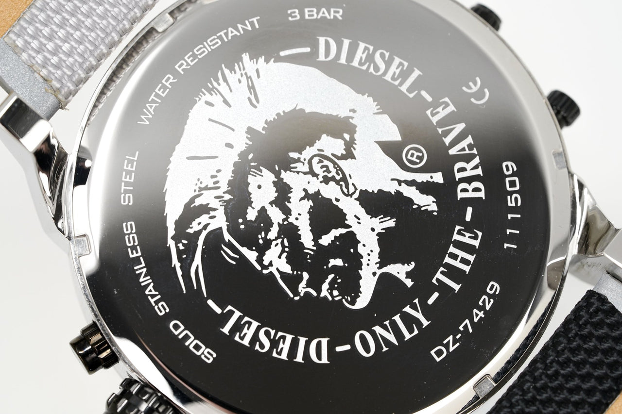 Diesel Men's Chronograph Watch Mr Daddy 2.0 Black DZ7429 - Watches & Crystals