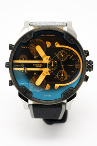 Thumbnail for Diesel Men's Chronograph Watch Mr Daddy 2.0 Black DZ7429 - Watches & Crystals