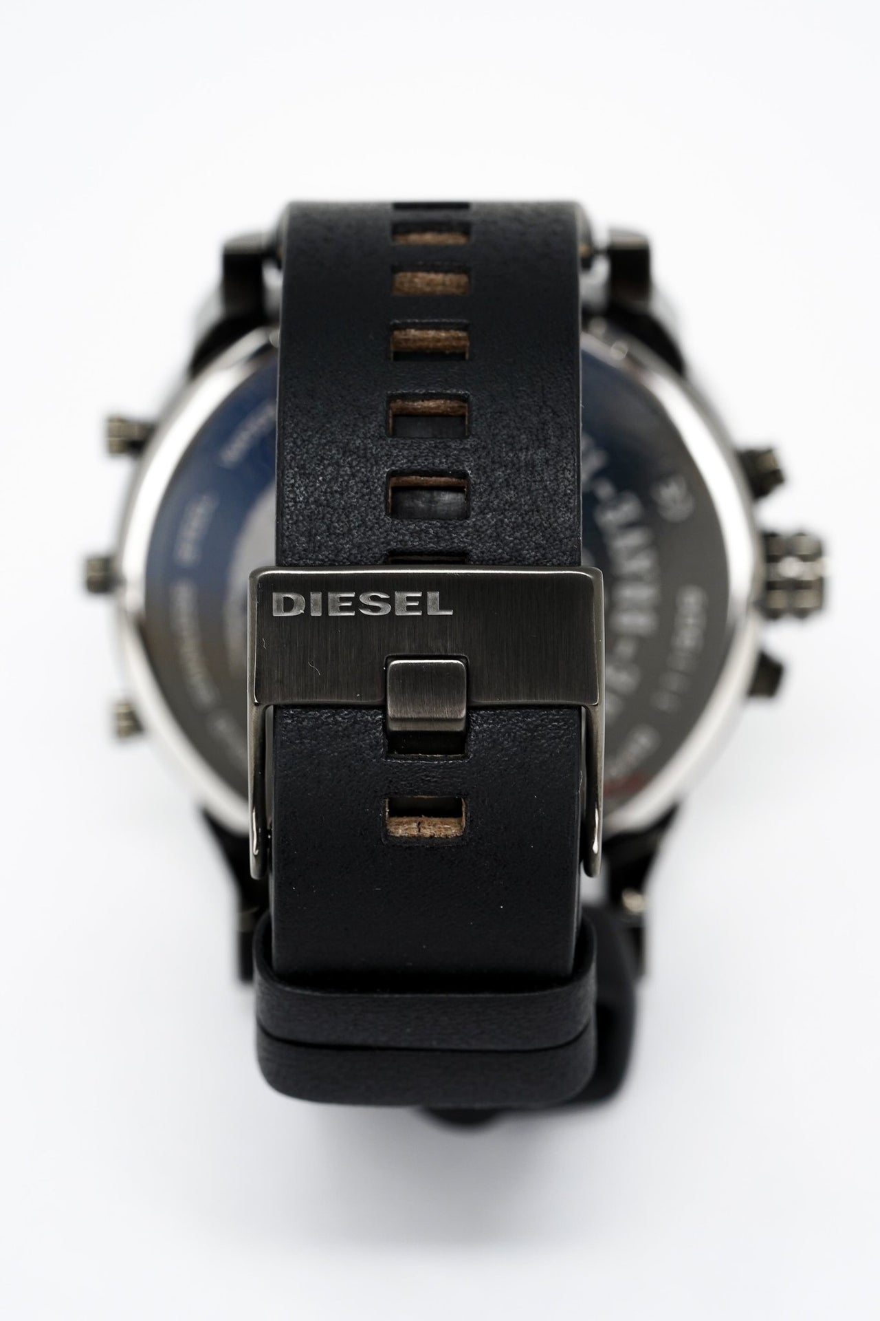 Diesel Men's Chronograph Watch Mr Daddy 2.0 Black Gold DZ7348
