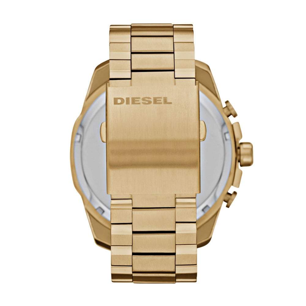 Diesel Men's Chronograph Watch Mr Daddy 2.0 Gold DZ7333 - Watches & Crystals