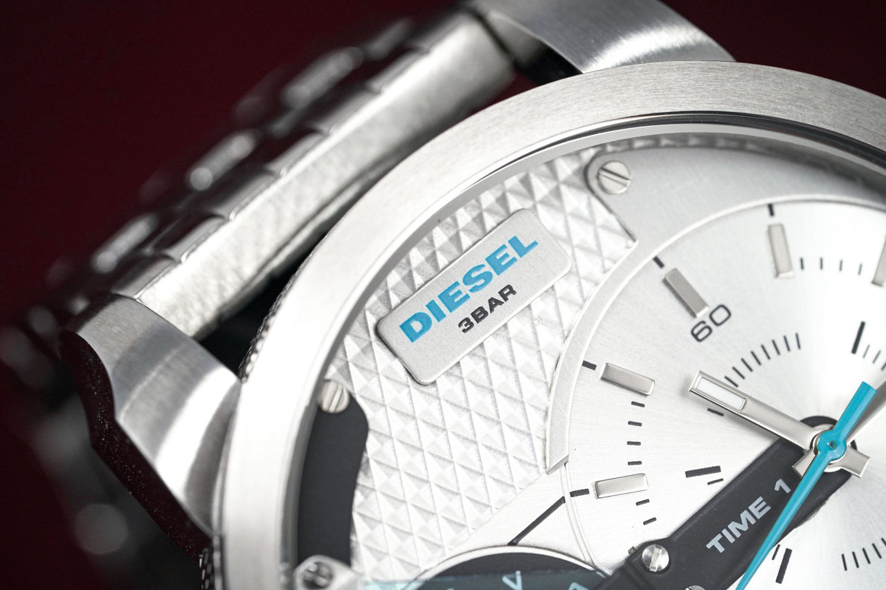 Diesel Men's Watch Mini Daddy Silver - Watches & Crystals