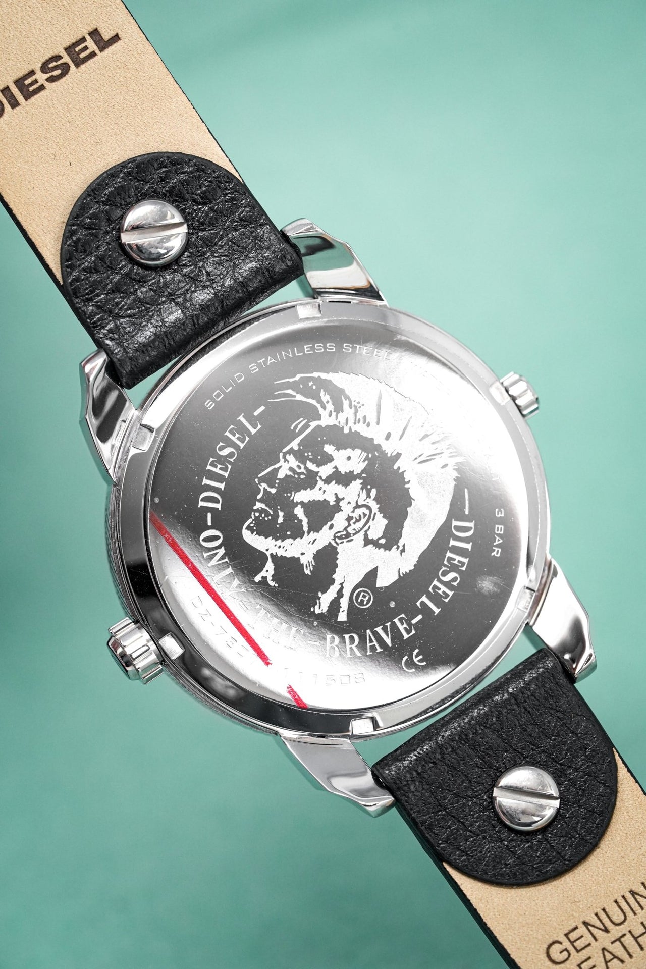 Diesel Men's Watch Mini Daddy Silver Black - Watches & Crystals