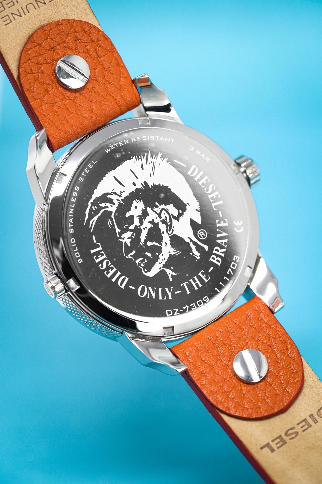 Diesel Men's Watch Mini Daddy Silver Brown - Watches & Crystals