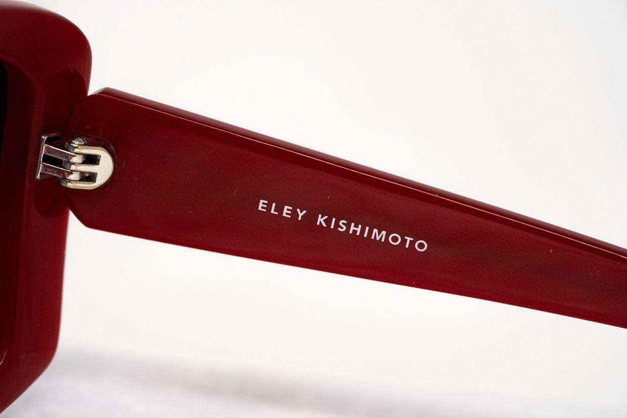 Eley Kishimoto Sunglasses Oversized Rectangular Red With Grey Category 3 Graduated Lenses EK28C1SUN - Watches & Crystals