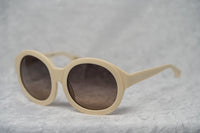 Thumbnail for Eley Kishimoto Sunglasses Oversized Round Cream With Brown Category 3 Lenses EK27C4SUN - Watches & Crystals