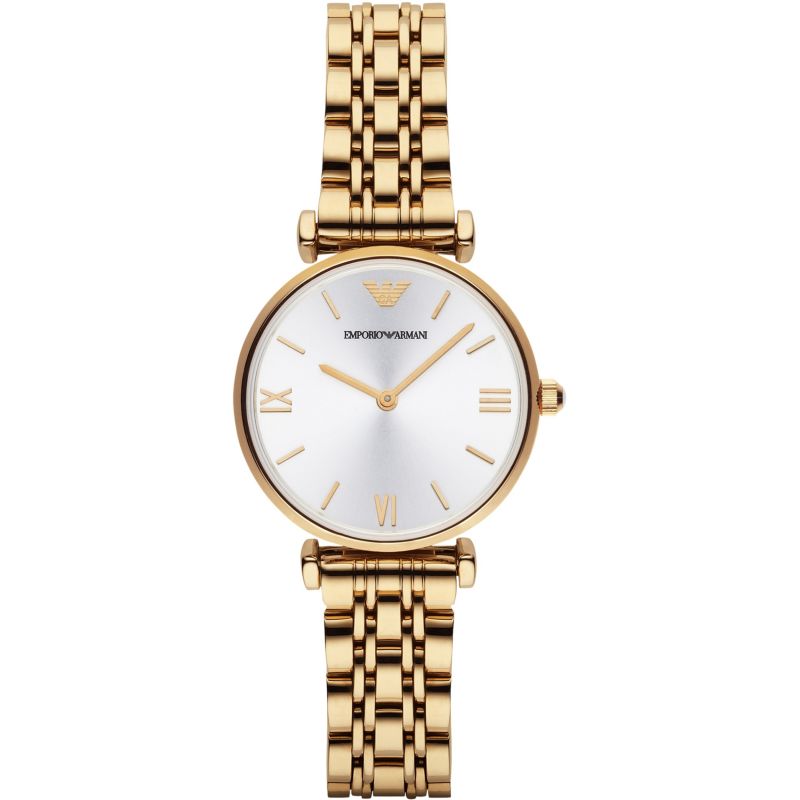 Emporio Armani Ladies Watch T-Bar Gianni Gold AR1877 – Watches & Crystals