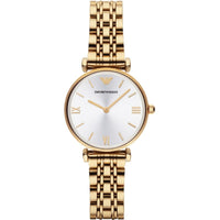Thumbnail for Emporio Armani Ladies Automatic Watch T-Bar Gianni Gold AR1877 - Watches & Crystals