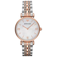 Thumbnail for Emporio Armani Ladies Automatic Watch T-Bar Gianni Two-Tone AR1683 - Watches & Crystals