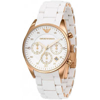 Thumbnail for Emporio Armani Ladies Chronograph Watch Sportivo Rose Gold PVD AR5920 - Watches & Crystals