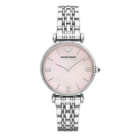 Thumbnail for Emporio Armani Ladies Watch Gianni T-Bar Pink AR1779 - Watches & Crystals