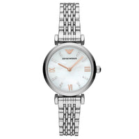 Thumbnail for Emporio Armani Ladies Watch T-Bar Gianni Silver AR11204 - Watches & Crystals