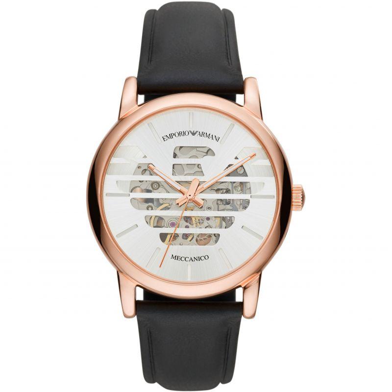 Emporio Armani Men's Automatic Luigi Watch Rose AR60031 - Watches & Crystals