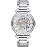 Thumbnail for Emporio Armani Men's Automatic Watch Meccanico Luigi Silver AR1980 - Watches & Crystals