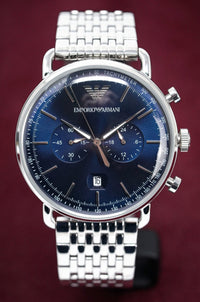 Thumbnail for Emporio Armani Men's Aviator Chronograph Watch AR11238 - Watches & Crystals