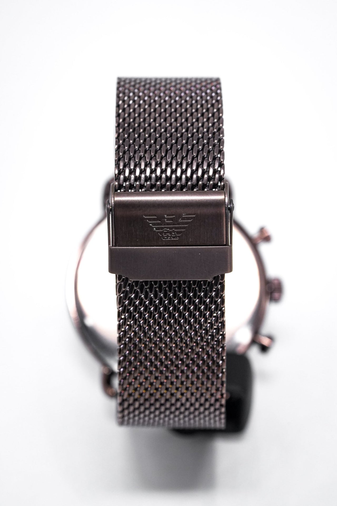 Emporio Armani Men's Aviator Chronograph Watch Bronze AR11169 – Watches ...