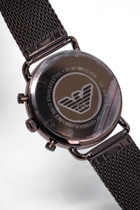 Thumbnail for Emporio Armani Men's Aviator Chronograph Watch Bronze AR11169 - Watches & Crystals