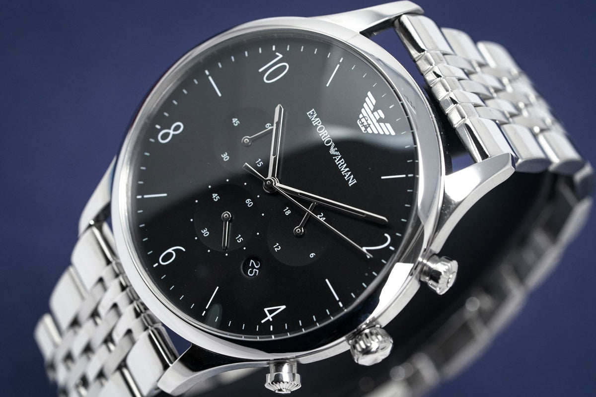 Emporio Armani Men's Chronograph Watch AR1863 – Watches & Crystals