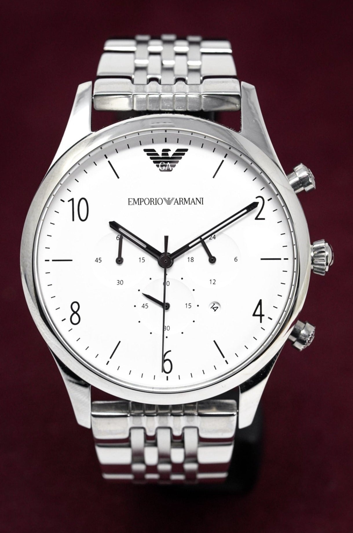 Emporio Armani Men's Chronograph Watch AR1879 - Watches & Crystals
