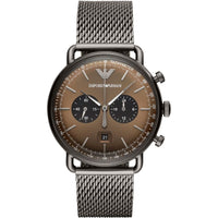 Thumbnail for Emporio Armani Men's Chronograph Watch Aviator Bronze AR11141 - Watches & Crystals