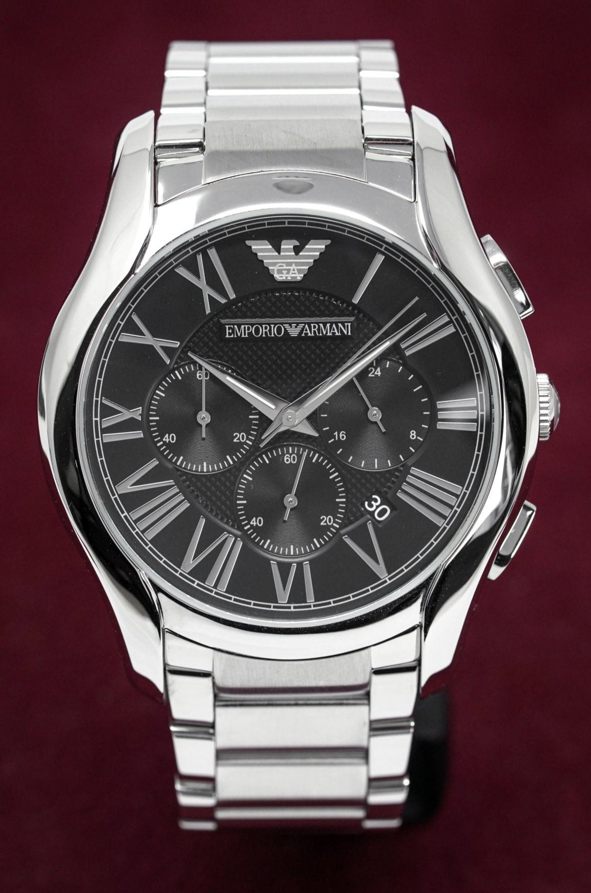Emporio Armani Men's Chronograph Watch Black AR11083 - Watches & Crystals