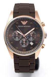 Thumbnail for Emporio Armani Men's Chronograph Watch Brown AR5890 - Watches & Crystals