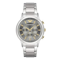 Thumbnail for Emporio Armani Men's Chronograph Watch Renato Gold Silver AR11047 - Watches & Crystals