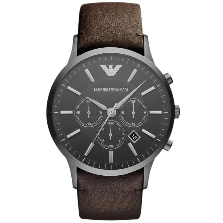 Emporio Armani Men's Chronograph Watch Sportivo Brown AR2462 - Watches & Crystals