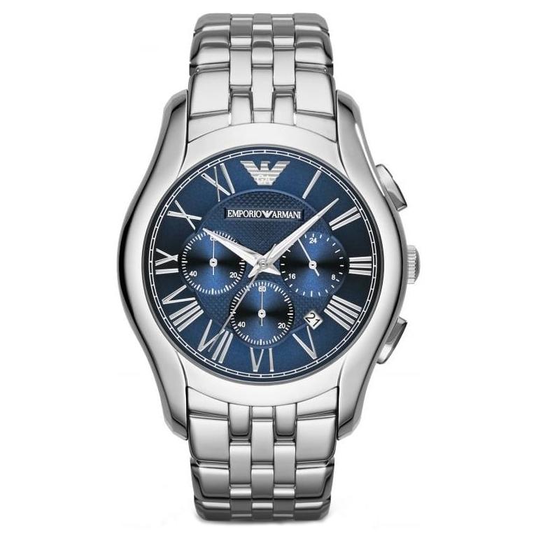 Emporio Armani Men's Chronograph Watch Valente Blue AR1787 - Watches & Crystals