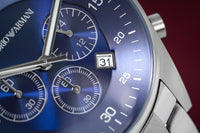 Thumbnail for Emporio Armani Men's Classic Chronograph Watch Blue AR5860 - Watches & Crystals