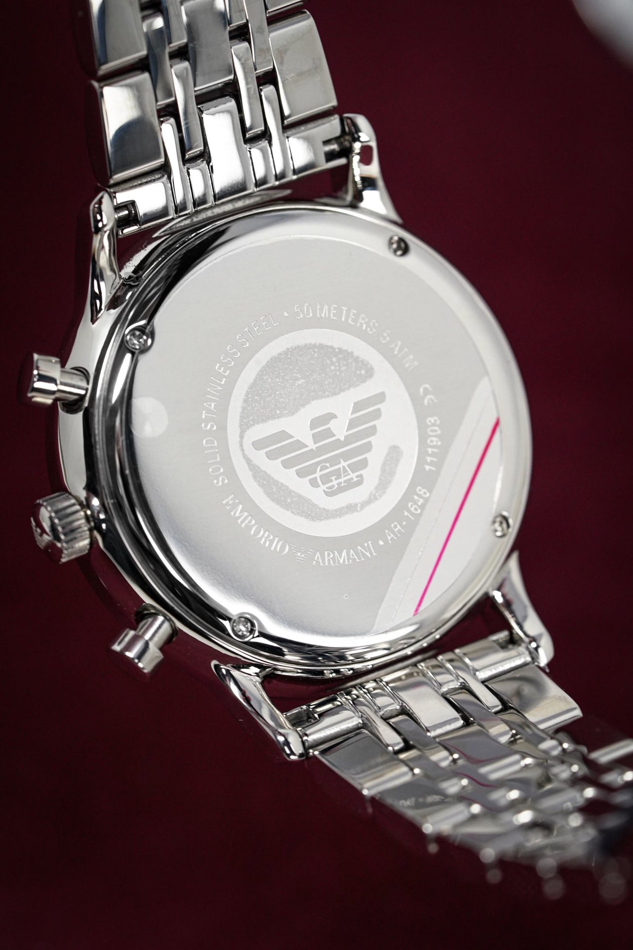 Emporio Armani Men's Gianni Chronograph Watch Steel AR1648 - Watches & Crystals