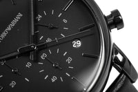 Thumbnail for Emporio Armani Men's Luigi Chronograph Watch Black PVD AR1737 - Watches & Crystals