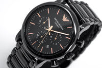 Thumbnail for Emporio Armani Men's Luigi Chronograph Watch Ceramic AR1509 - Watches & Crystals