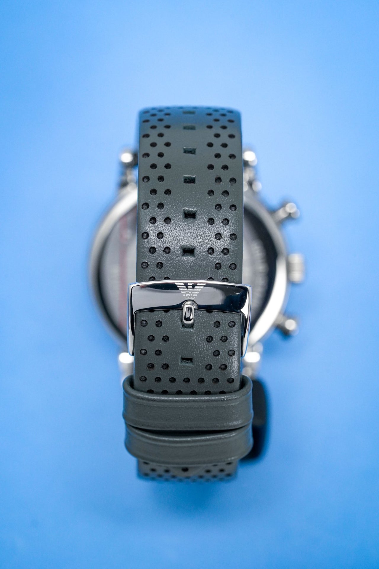 Emporio Armani Men's Luigi Chronograph Watch Grey AR1735 - Watches & Crystals