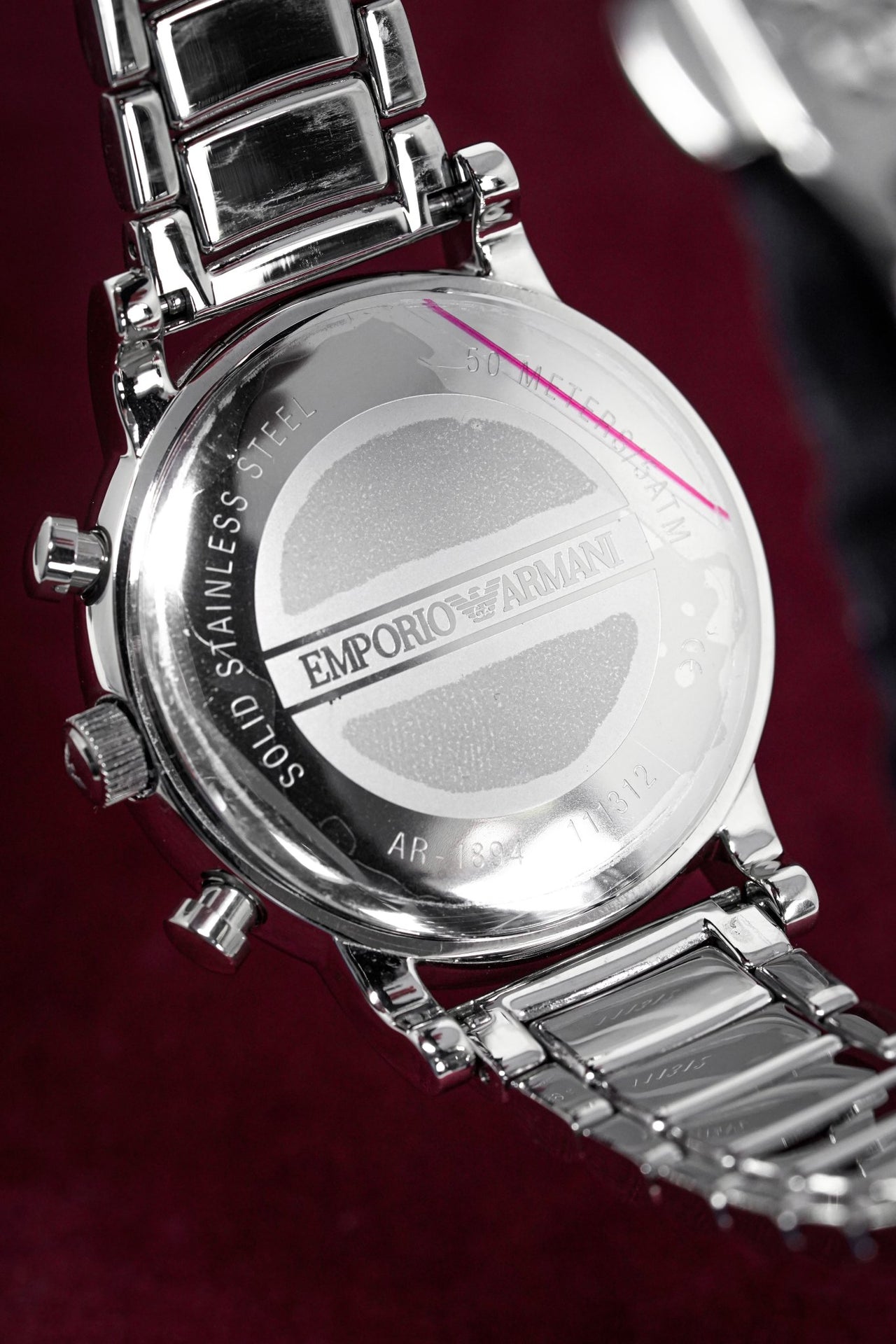 Emporio Armani Men's Luigi Chronograph Watch Steel AR1894 - Watches & Crystals