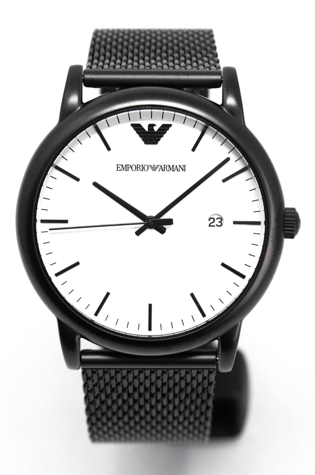 Emporio Armani Men's Luigi Watch Black PVD AR11046 - Watches & Crystals