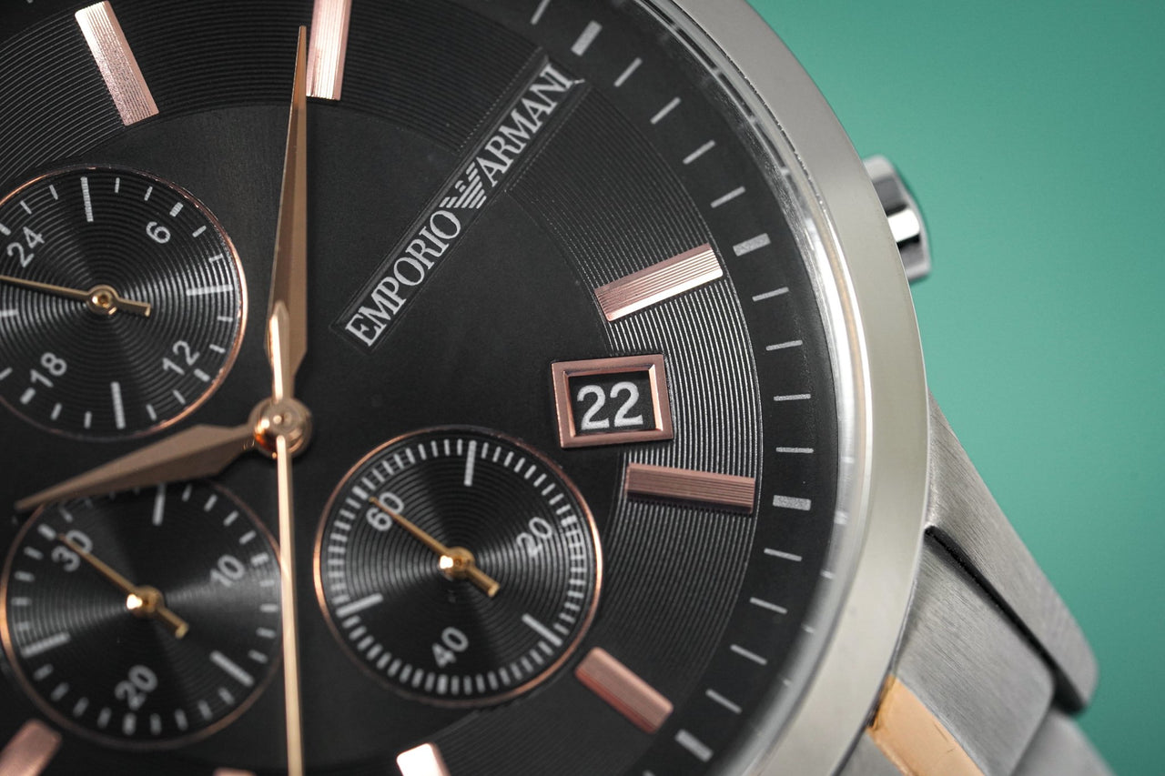 Emporio Armani Men's Renato Chronograph Watch AR11165 - Watches & Crystals