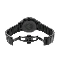 Thumbnail for Emporio Armani Men's Renato Chronograph Watch Black Steel AR2453 - Watches & Crystals