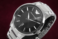 Thumbnail for Emporio Armani Men's Renato Watch Black AR2457 - Watches & Crystals