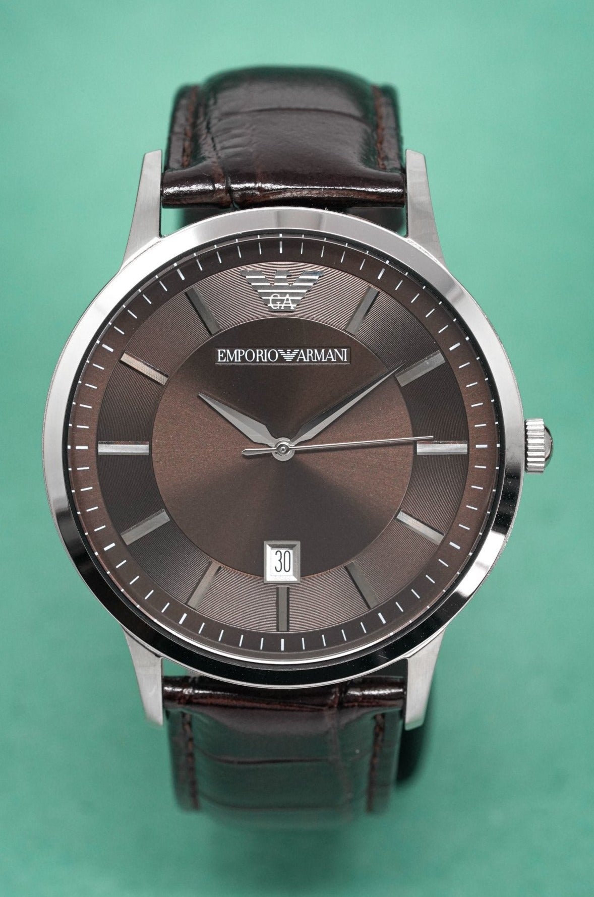 Emporio Armani Men's Renato Watch Brown AR2413 - Watches & Crystals