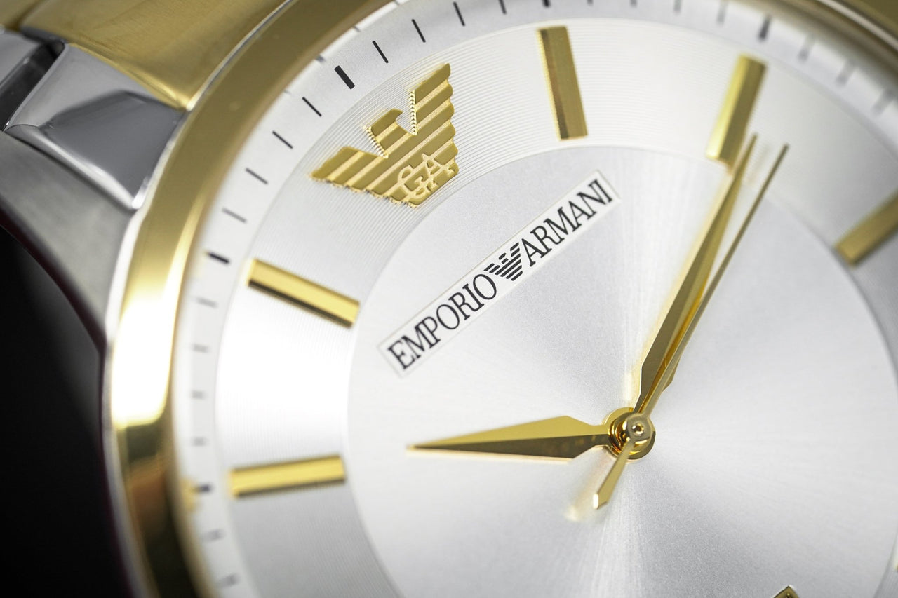 Emporio Armani Men's Renato Watch Two Tone AR2449 - Watches & Crystals