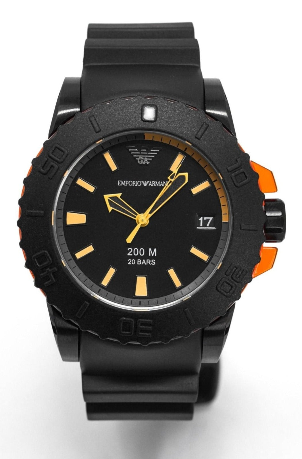 Emporio Armani Men's Sportivo Watch Black AR5969 - Watches & Crystals