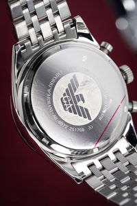 Thumbnail for Emporio Armani Men's Tazio Chronograph Watch Blue AR6072 - Watches & Crystals