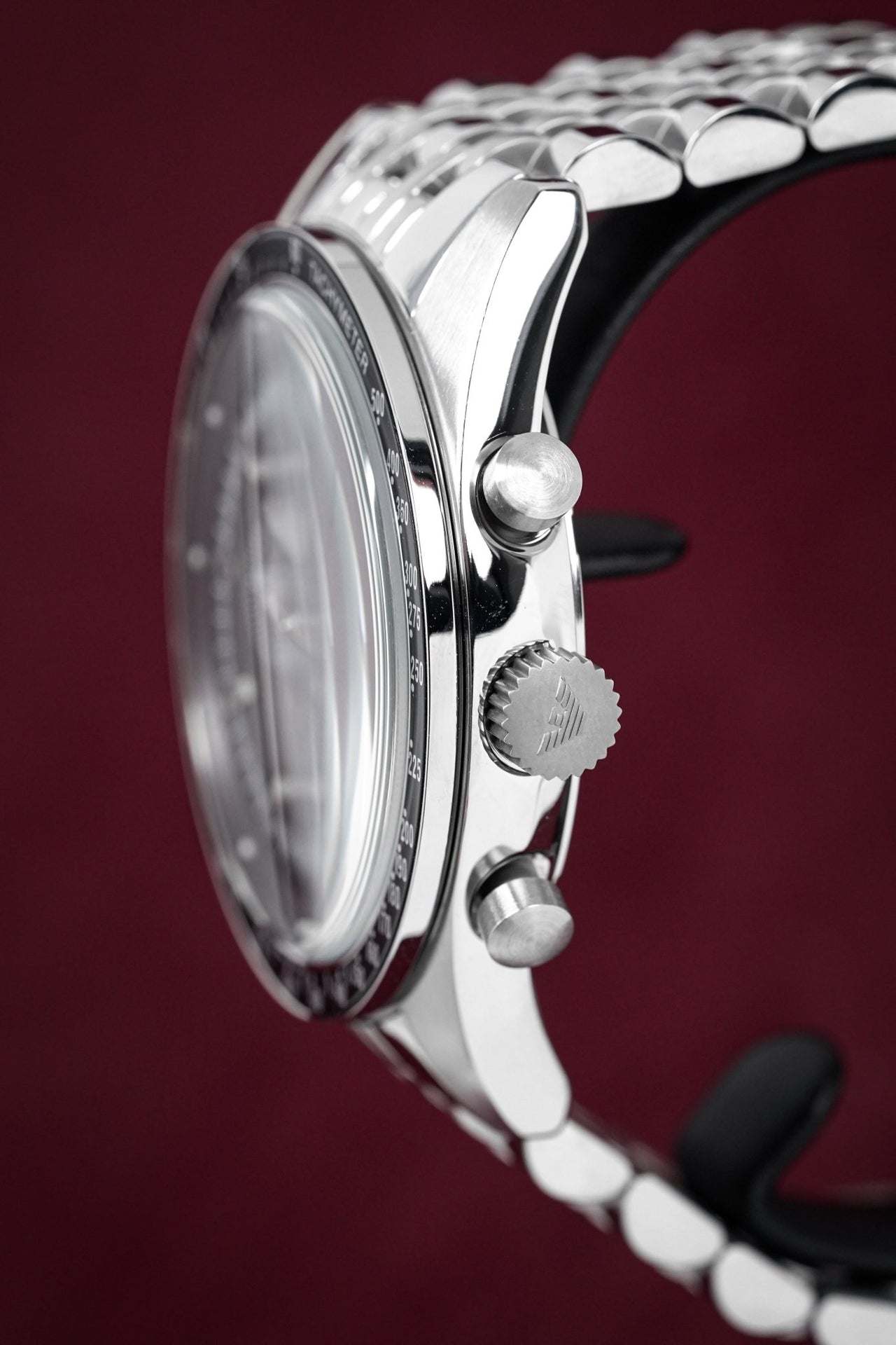 Emporio Armani Men's Tazio Chronograph Watch Steel AR5988 - Watches & Crystals