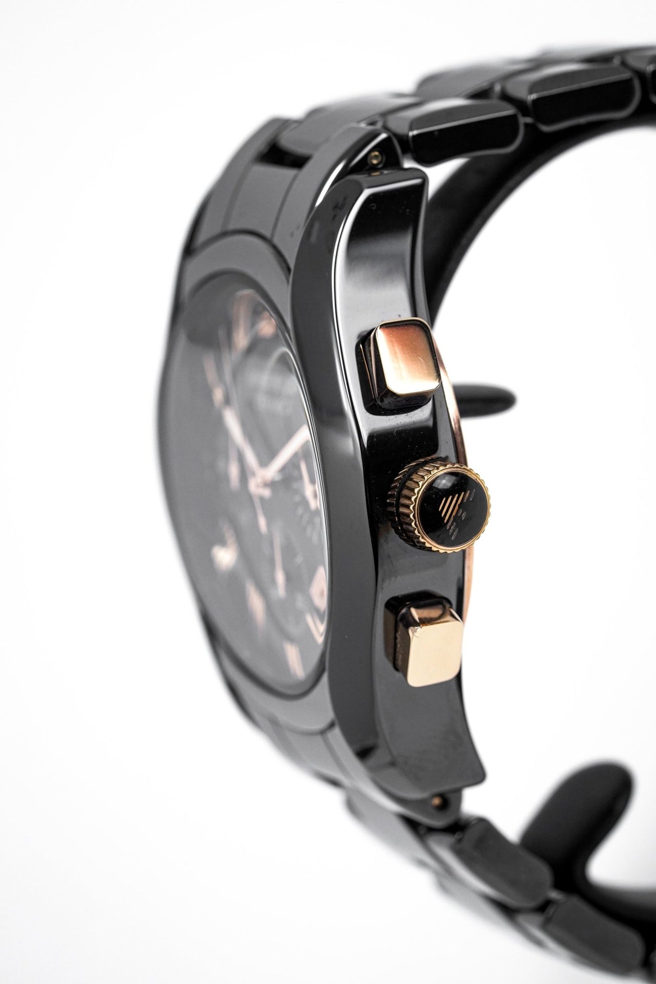 Emporio Armani Men's Valente Chronograph Watch Ceramic AR1410 - Watches & Crystals